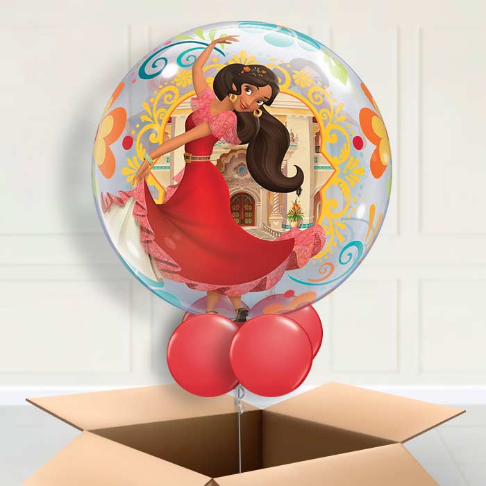 Elena of Avalor Bubble Balloon in a Box - Bubble Balloon | Party Save Smile
