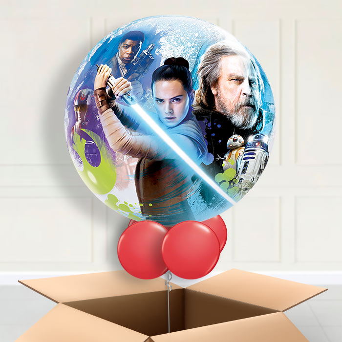 Star Wars Episode 8 Bubble Balloon in a Box - Bubble Balloon | Party Save Smile