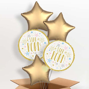 A Star is Born New Baby Helium Balloon in a Box