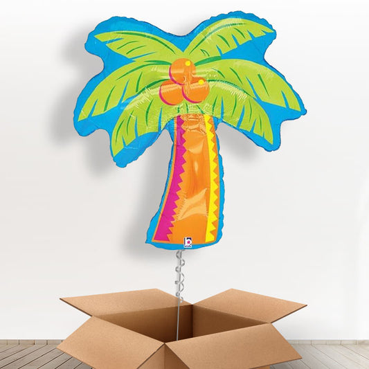 Giant Palm Tree Helium Balloon in a Box - Giant Balloon | Party Save Smile
