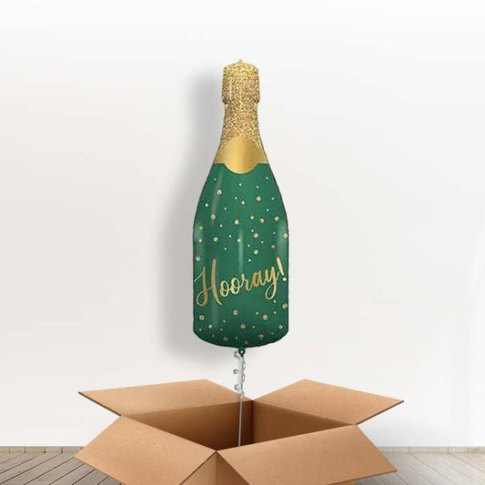 Champagne Bottle Helium Balloon in a Box - Giant Balloon | Party Save Smile