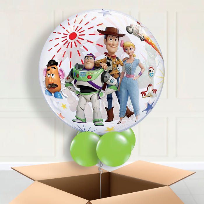 Toy Story Bubble Helium Balloon in a Box - Bubble Balloon | Party Save Smile