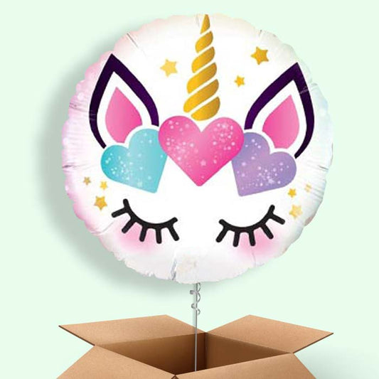 Eyelash Unicorn Balloons in a Box