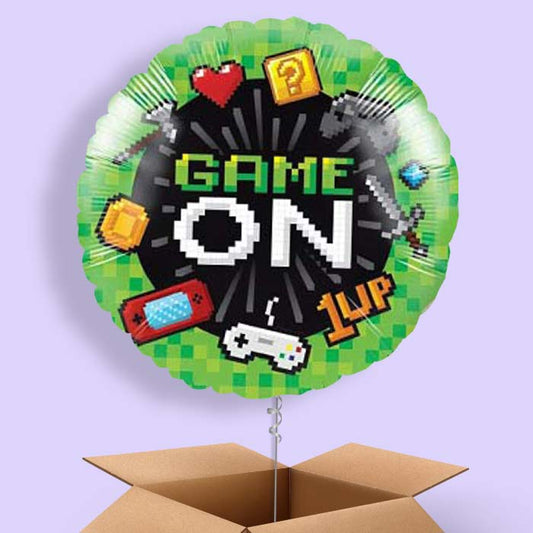 Game On Balloon in a Box