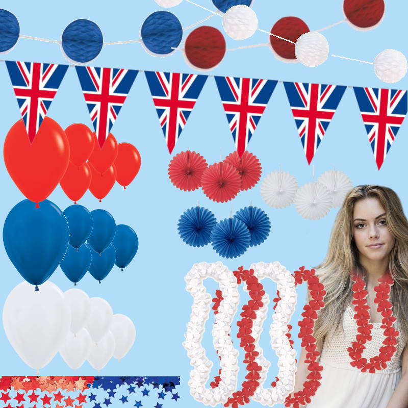 Great British Garden Party Decorations Pack | Party Save Smile