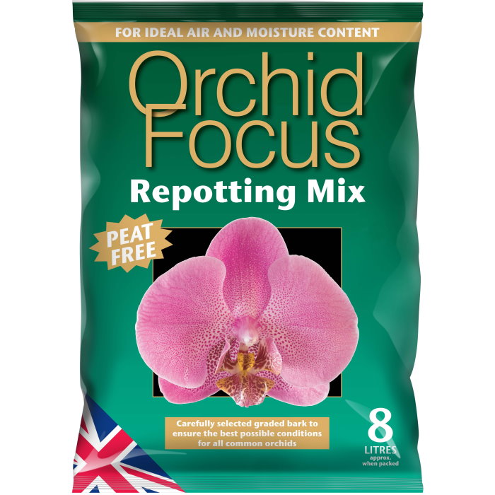 Orchid Focus Repotting Mix 8L Peat Free | Party Save Smile