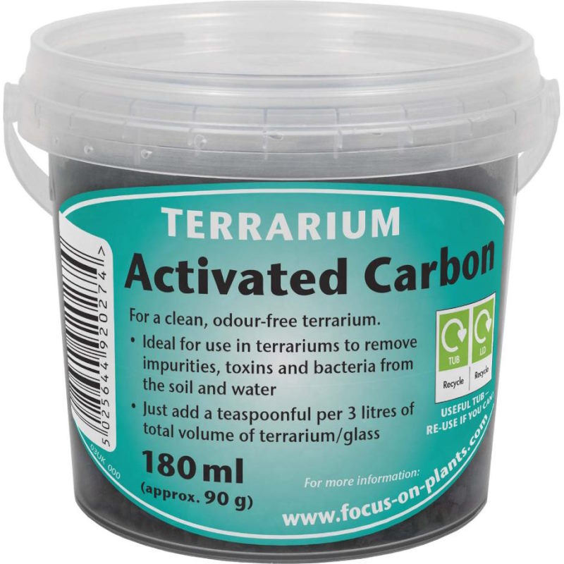 Terrarium Activated Carbon 180 ml | Party Save Smile