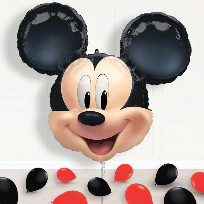 Giant Mickey Mouse Forever Balloon Package Delivered - Supershape Balloon | Party Save Smile