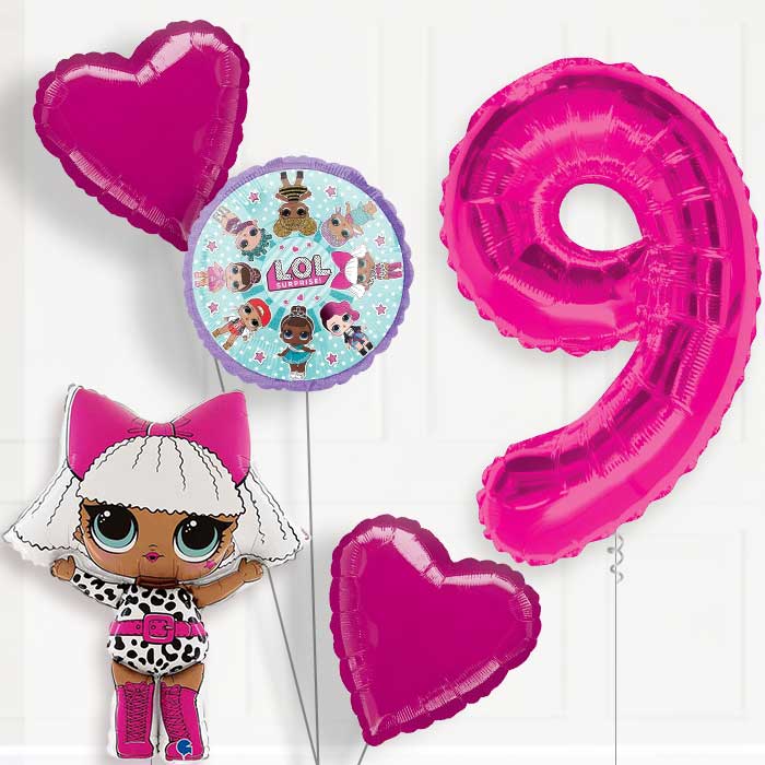 Lol Surprise Birthday Balloon Package Choose Age