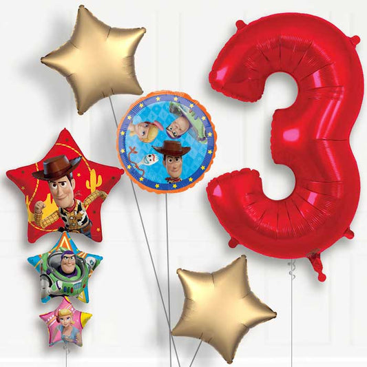 Toy Story 3rd Birthday Helium Balloon Package