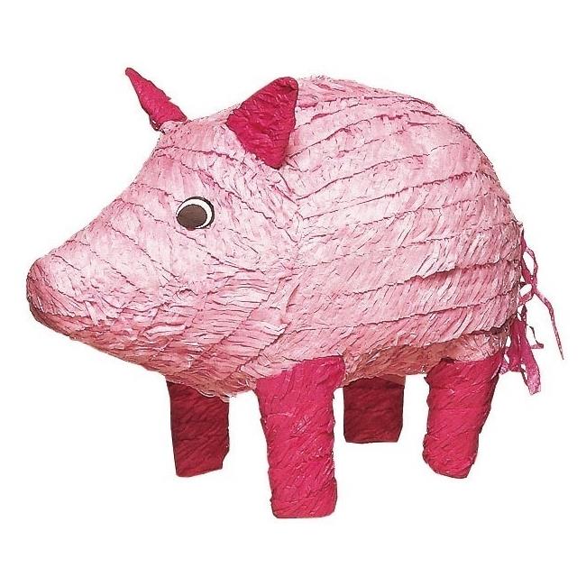 Pig Pinata: Farm Party Game: Drum Pinata | Party Save Smile