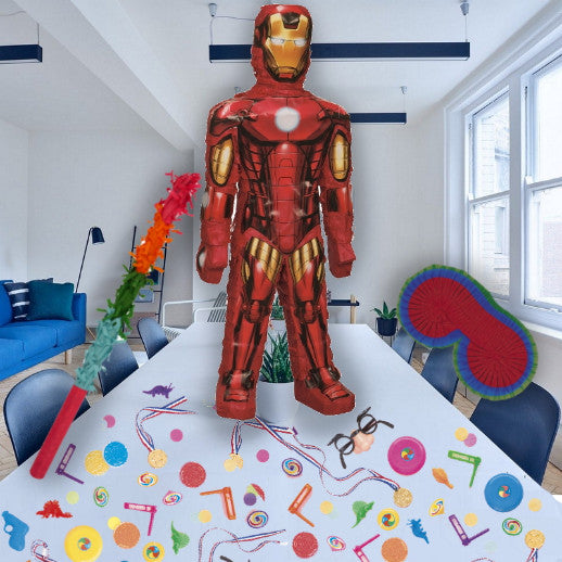 Iron Man Filled Pinata Kit with Accessories | Party Save Smile
