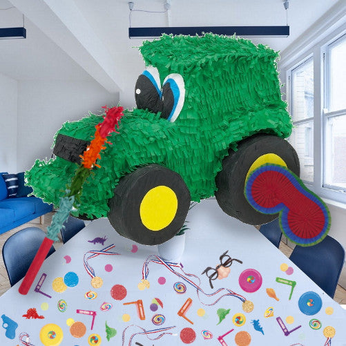 Tractor Pinata Party Kit with Favours and Confetti | Party Save Smile