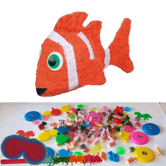 Clown Fish Pinata Party Kit with Favours and Confetti | Party Save Smile
