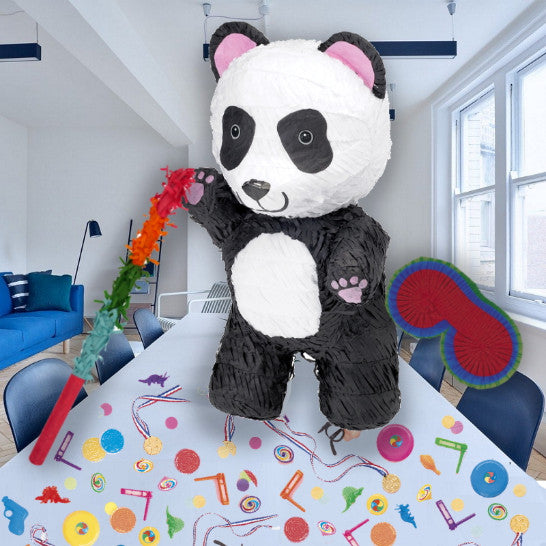 Panda Pinata Party Kit with Favours and Confetti | Party Save Smile
