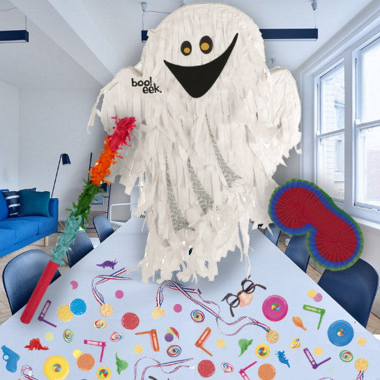 Halloween Ghost Pinata Party Kit with Favours and Confetti | Party Save Smile