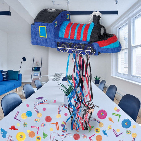 Train Pull Pinata Party Kit with Favours and Confetti | Party Save Smile