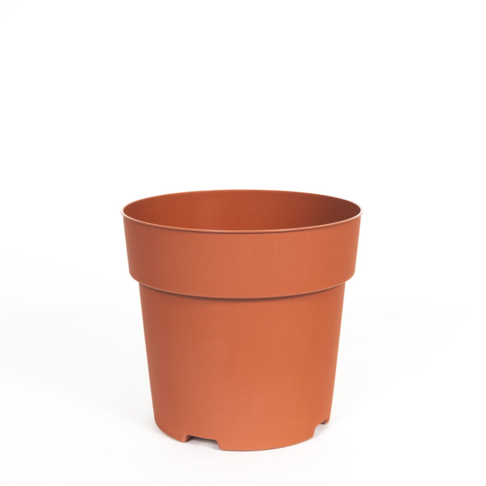 15cm Plastic House Plant Pot: Terracotta | Party Save Smile
