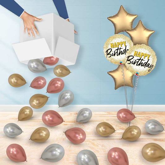 Metallic Scatter Balloons | Party Save Smile