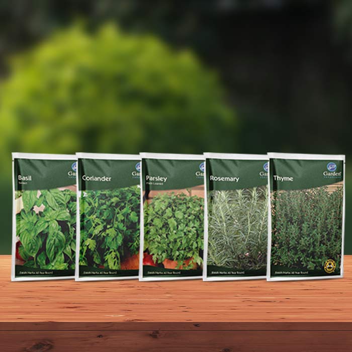 Kitchen Herb Garden Seed Selection | Party Save Smile