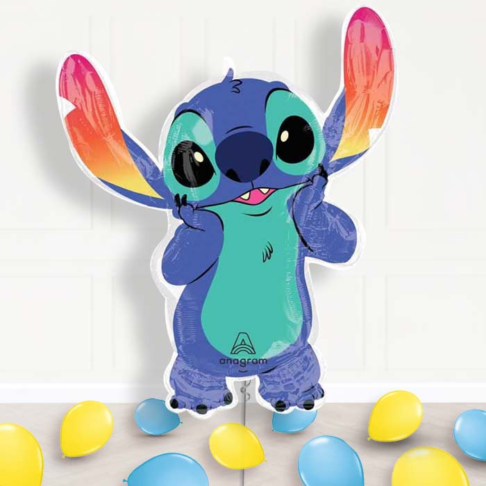 Giant Stitch Shaped Balloon Package Delivered - Supershape Balloon | Party Save Smile