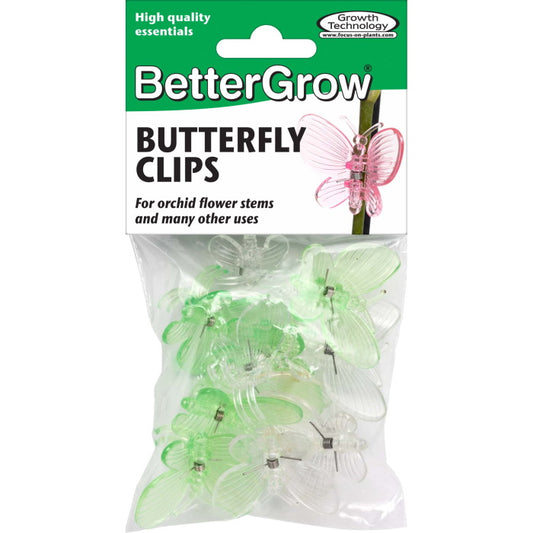 BetterGrow Butterfly Plant Clips Pack of 10 | Party Save Smile