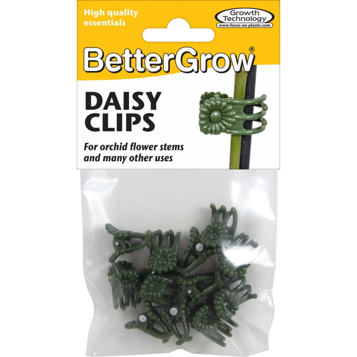 BetterGrow Daisy Plant Clips Pack of 12 | Party Save Smile