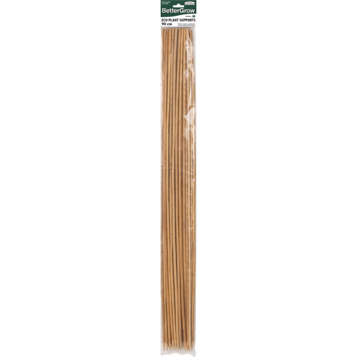 BetterGrow Eco Plant Support Stick 90 cm Pack of 20 | Party Save Smile