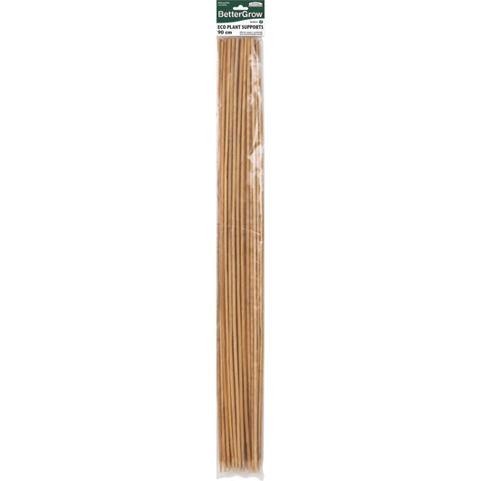 BetterGrow Eco Plant Support Stick 90 cm Pack of 20 | Party Save Smile