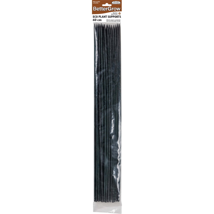 BetterGrow Green Eco Plant Support Stick 60 cm Pack of 20 | Party Save Smile