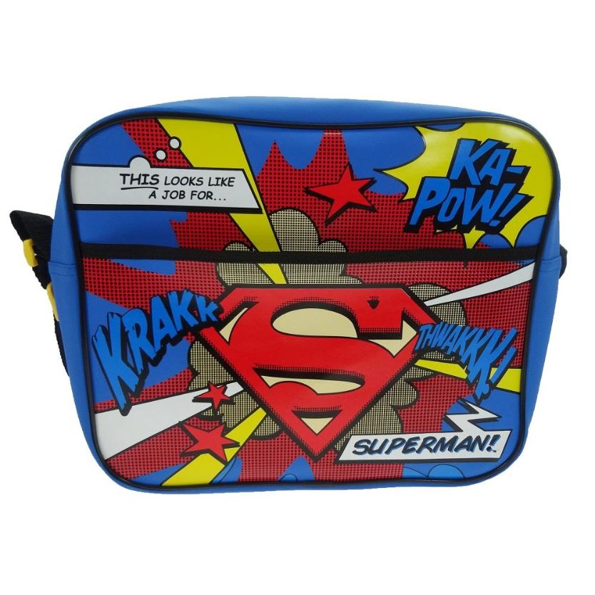 Superman Messenger Shoulder Bag | Party Save Smile