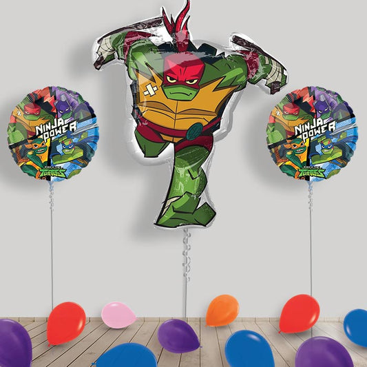 Ninja Turtles Balloons in a Box Package - Package | Party Save Smile