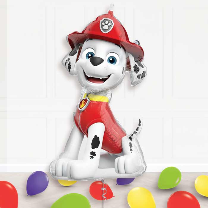 Marshall Paw Patrol Balloon Display Package Delivered - Supershape Balloon | Party Save Smile