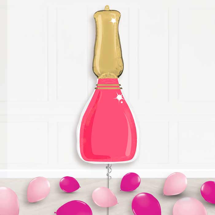 Nail Polish Bottle Balloon Display Package Delivered - Supershape Balloon | Party Save Smile