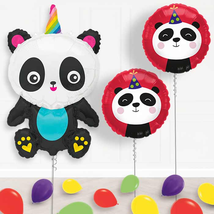 Pandacorn Balloon Display Package Delivered Inflated | Balloon Package | Party Save Smile