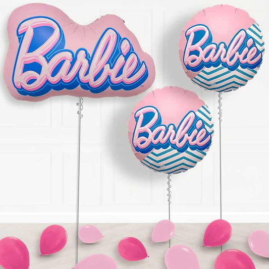 Barbie Balloon Display Package Delivered Inflated | Balloon Package | Party Save Smile