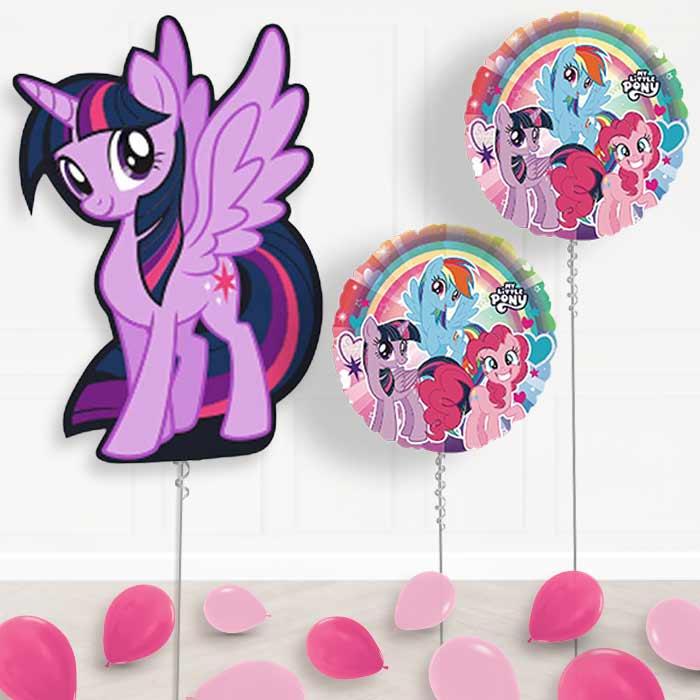 My Little Pony Twilight Sparkle Balloon Display Package Delivered Inflated | Balloon Package | Party Save Smile