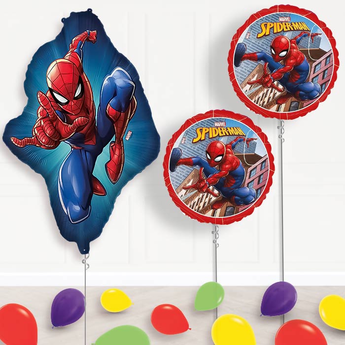 Ultimate Spiderman Balloon Display Package Delivered Inflated | Balloon Package | Party Save Smile