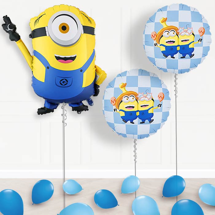Minion Mel Balloon Display Package Delivered Inflated-Balloon Package | Party Save Smile