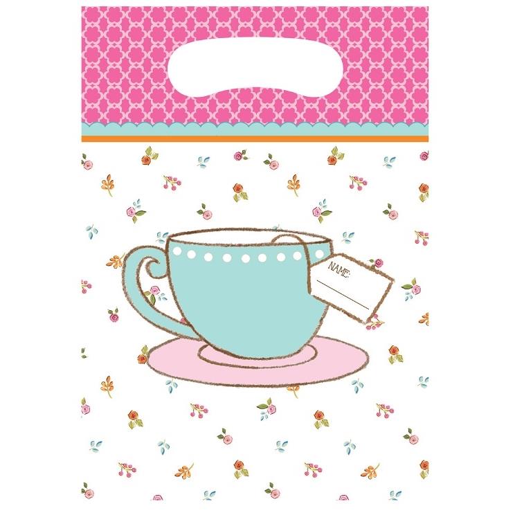 Tea Time Party Bags Pack of 8 | Party Save Smile