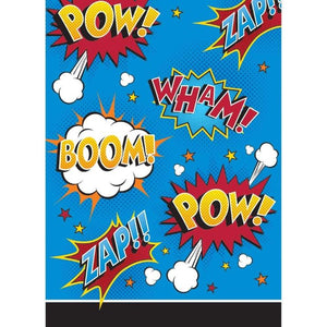 Superhero Slogans Party Bags Pack of 8