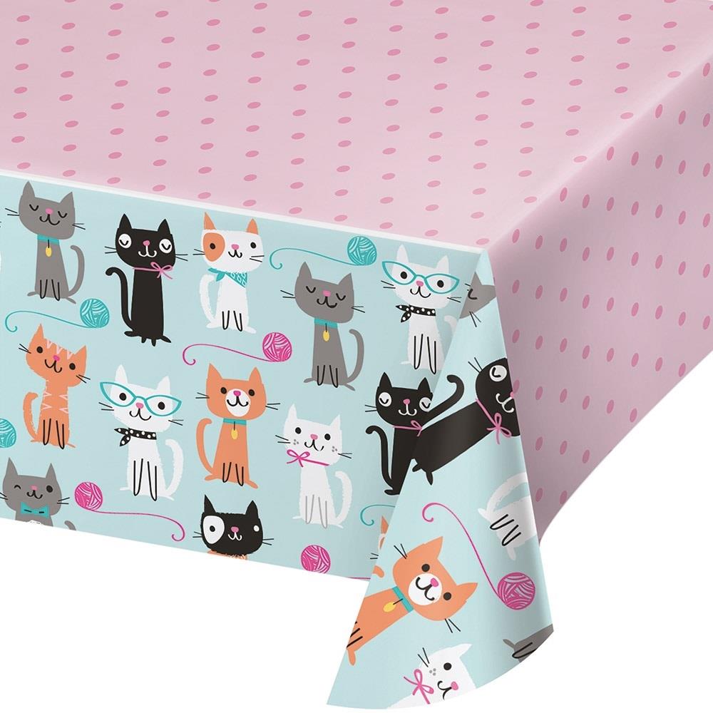 Purrfect Cat Party Supplies: Tableware & Decoration Kit