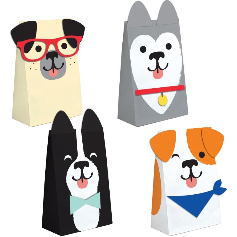 Dog Party Favour Box Pack of 8 | Party Save Smile