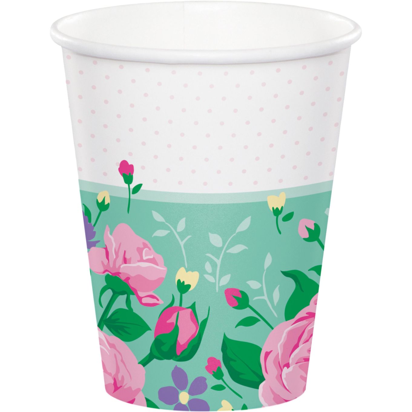 Floral Tea Party Pack: Tableware & Decoration Kit