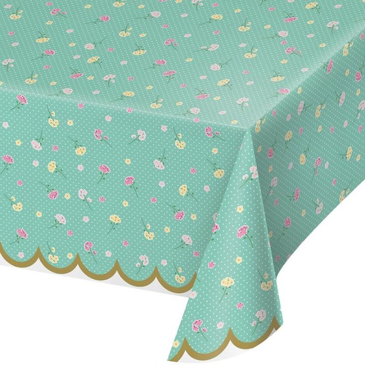 Floral Tea Party Party Pack: Tableware Party Kit
