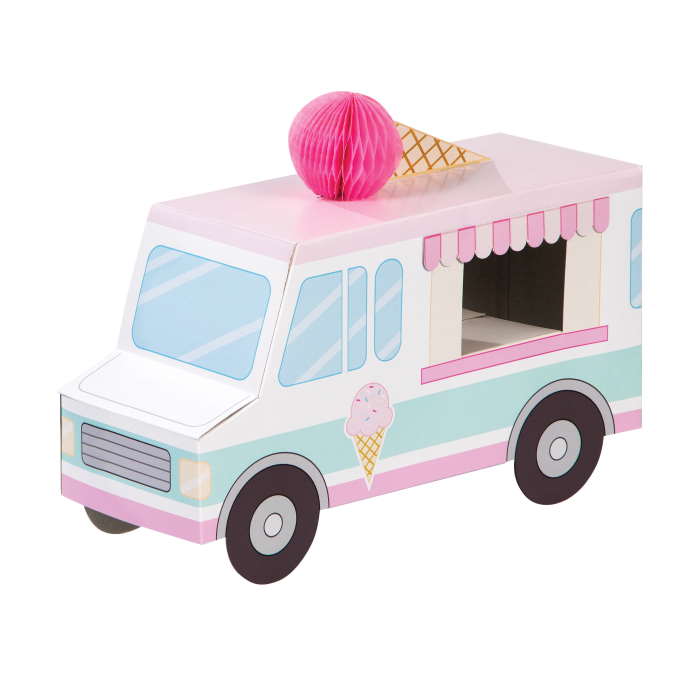 Ice Cream Van Table Decorations 23cm | Party Save Smile