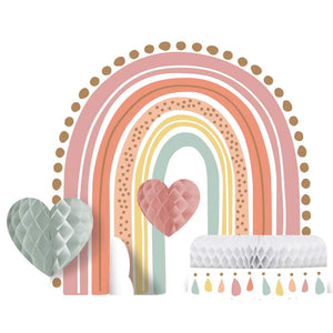 Boho Rainbow Centrepiece Table Decoration