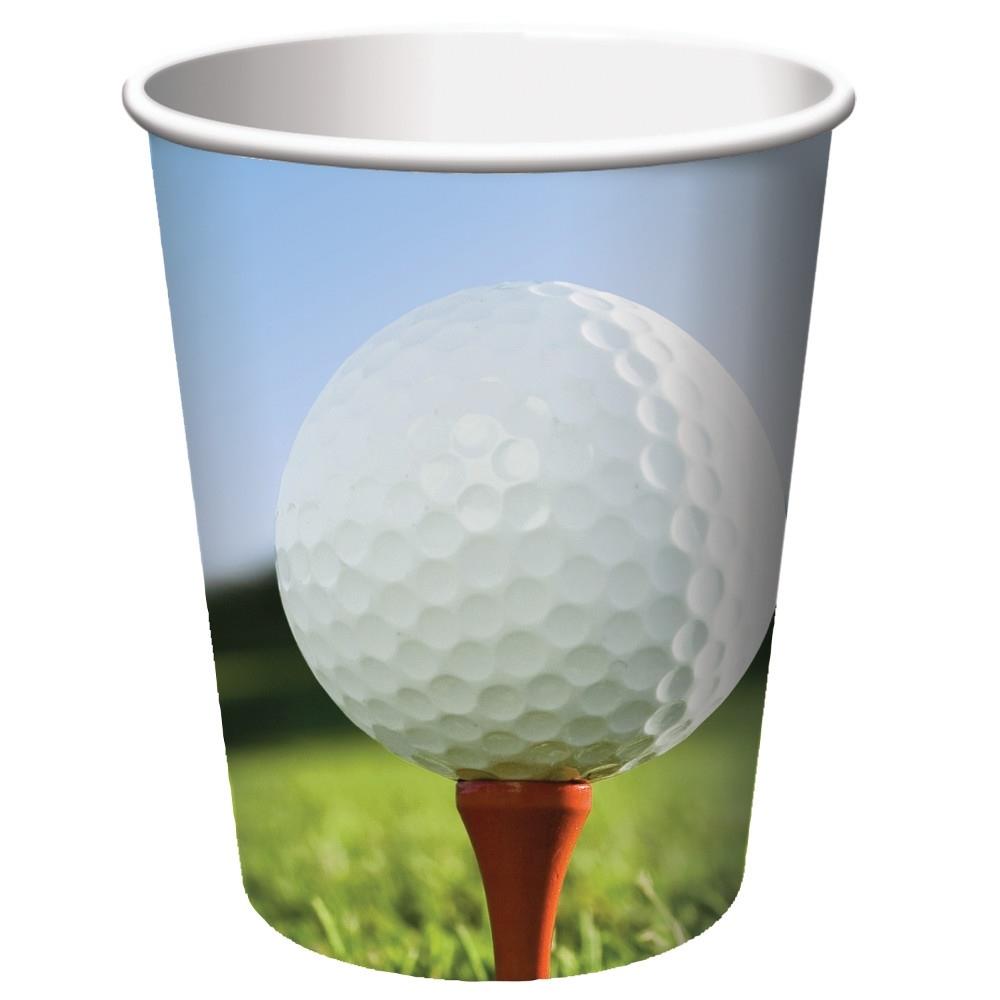 Golf Napkins and Plates Tableware Pack