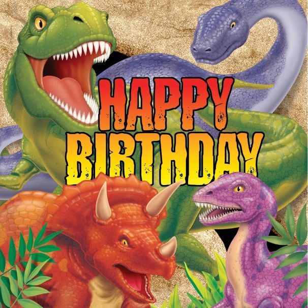 Dinosaur Blast Tableware Kit: Party Pack
