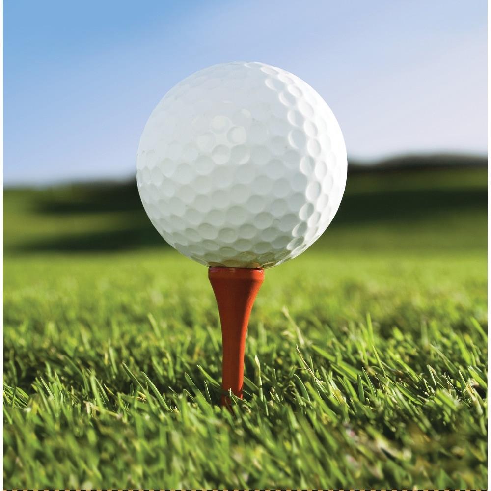 Golf Napkins and Plates Tableware Pack